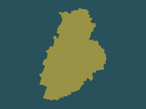 エストニアの郡ジャーヴァ 単色形状 — ストック写真