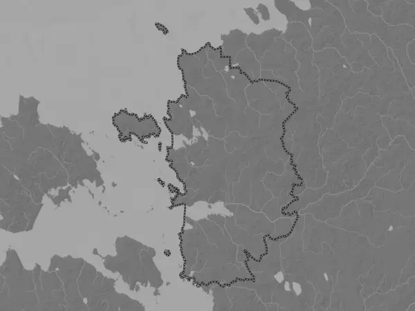 Laane Επαρχία Της Εσθονίας Υψόμετρο Bilevel Λίμνες Και Ποτάμια — Φωτογραφία Αρχείου