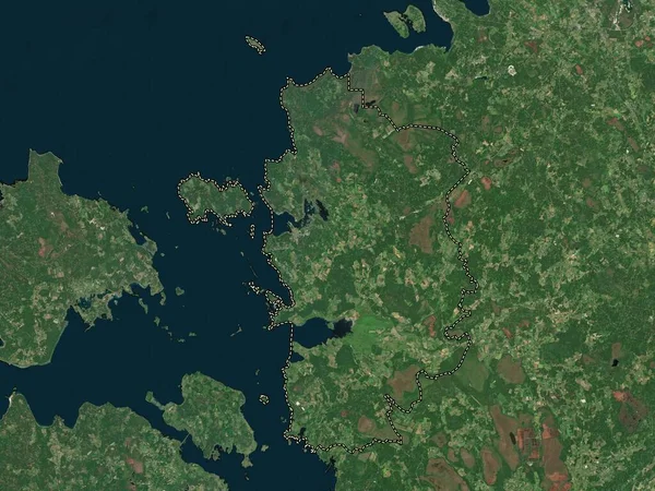 Laane Comté Estonie Carte Satellite Haute Résolution — Photo