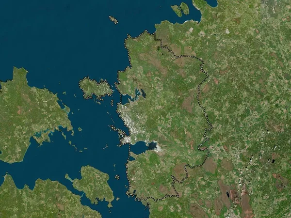 Laane Estlands Län Lågupplöst Satellitkarta — Stockfoto