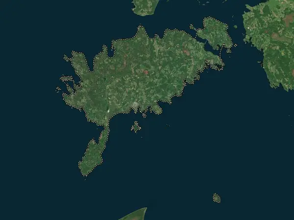 Saare Comté Estonie Carte Satellite Haute Résolution — Photo