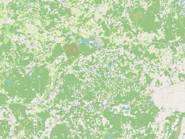 Фору Графство Естонія Відкрита Карта Вулиць — стокове фото