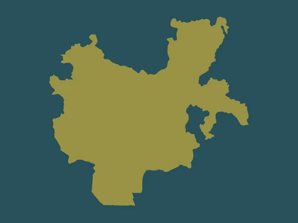 南国家と民族 エチオピアの状態 単色形状 — ストック写真