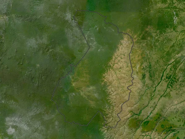 Haut Ogooue Provincie Gabon Satelitní Mapa Nízkým Rozlišením — Stock fotografie