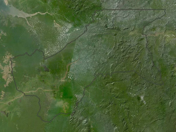 Moyen Ogooue Provinsen Gabon Lågupplöst Satellitkarta — Stockfoto