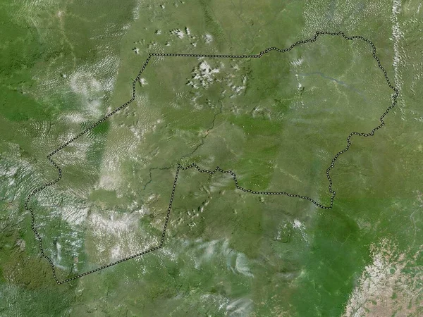 Ogooue Ivindo Provincia Del Gabon Mappa Satellitare Alta Risoluzione — Foto Stock