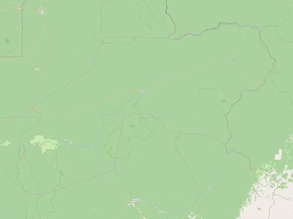 Ogooue Ivindo Provinsen Gabon Öppen Gata — Stockfoto