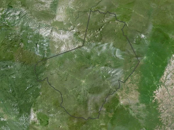 Ogooue Lolo Provincia Gabón Mapa Satélite Alta Resolución —  Fotos de Stock
