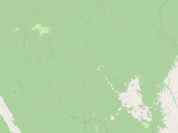Огове Лоло Провінція Габон Відкрита Карта Вулиць — стокове фото