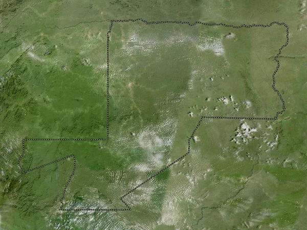 Wouleu Ntem 加蓬省 高分辨率卫星地图 — 图库照片