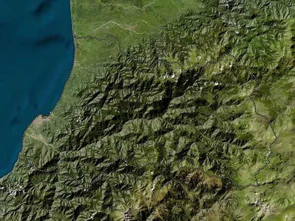 Ajaria Georgiens Autonoma Republik Lågupplöst Satellitkarta — Stockfoto