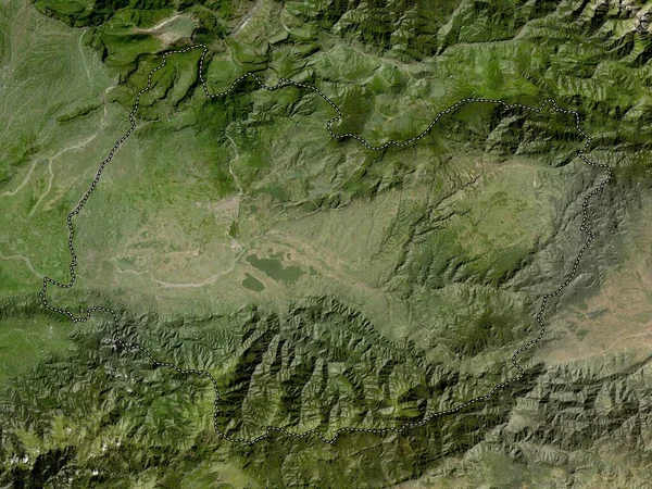Imereti Región Georgia Mapa Satelital Baja Resolución — Foto de Stock