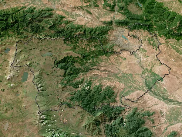 Kvemo Kartli Região Geórgia Mapa Satélite Alta Resolução — Fotografia de Stock