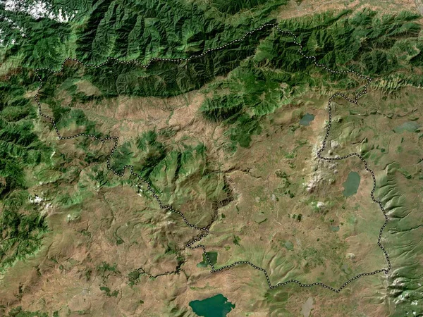 Samtskhe Javakheti Regionen Georgien Högupplöst Satellitkarta — Stockfoto