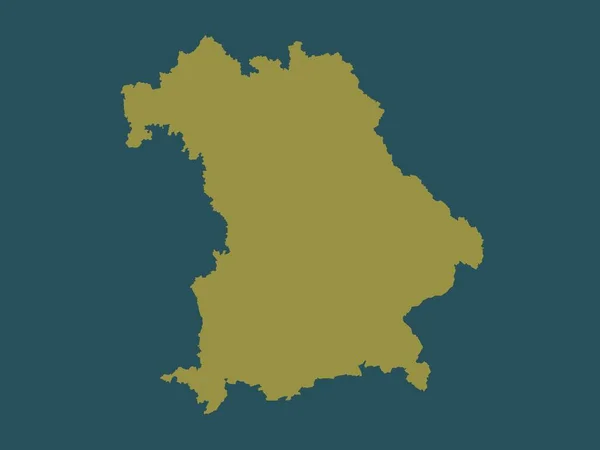 Bayern Region Deutschland Einfarbige Form — Stockfoto