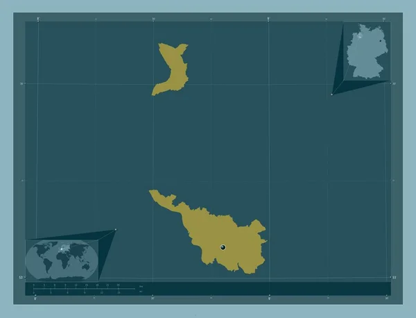 브레멘 독일의 색깔의 Corner Auxiliary Location — 스톡 사진