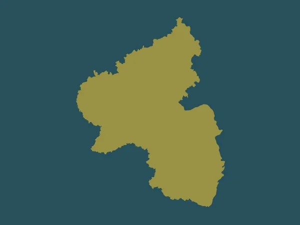 ドイツのラインラント プファルツ州 単色形状 — ストック写真