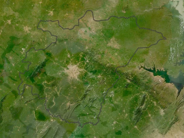 Ashanti Region Ghana Satelitní Mapa Nízkým Rozlišením — Stock fotografie