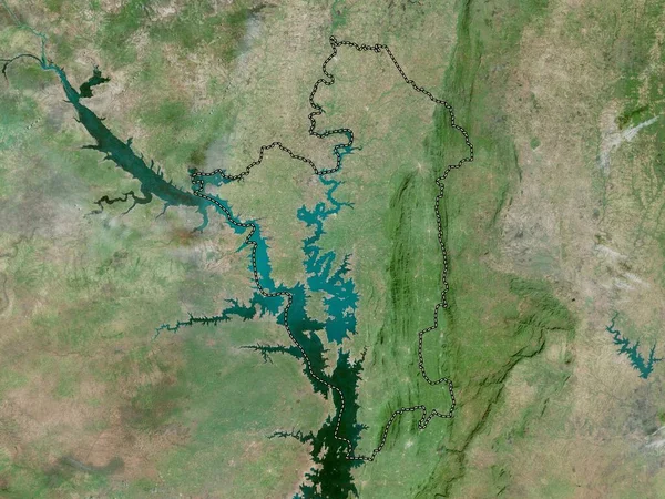 Оти Район Ганы Карта Высокого Разрешения — стоковое фото