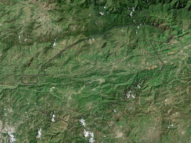 El Progreso, Guatemala Departmanı. Yüksek çözünürlüklü uydu haritası