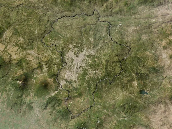 Guatemala Departamento Guatemala Mapa Satélite Baixa Resolução — Fotografia de Stock