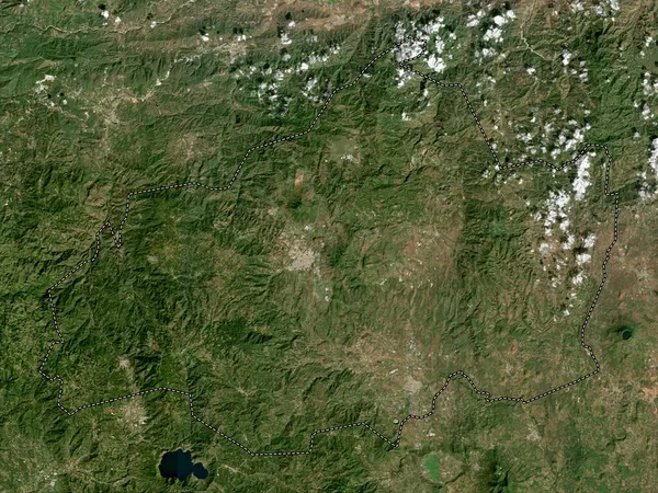 Jalapa Departamento Guatemala Mapa Satélite Alta Resolução — Fotografia de Stock