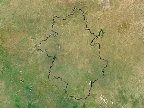 Kankan Região Guiné Mapa Satélite Alta Resolução — Fotografia de Stock