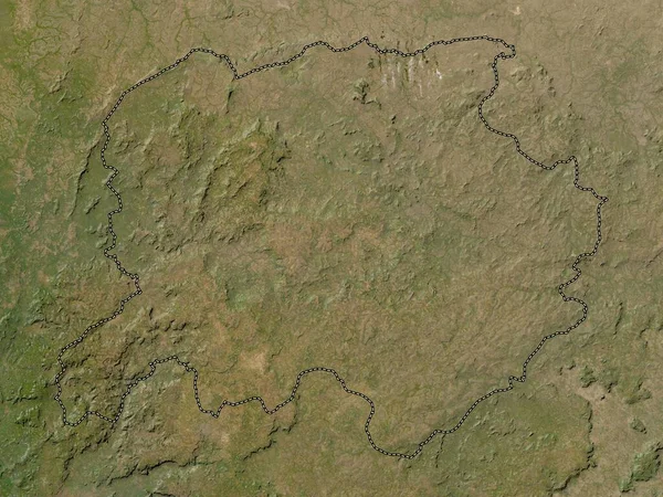 Labe Região Guiné Mapa Satélite Baixa Resolução — Fotografia de Stock