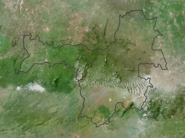 Nzerekore Regione Della Guinea Mappa Satellitare Alta Risoluzione — Foto Stock