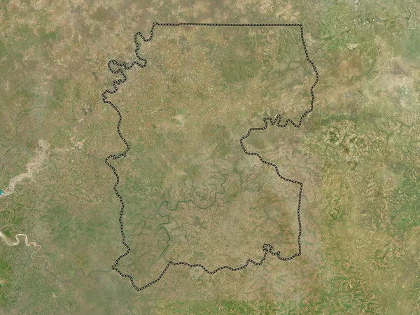 Gabu Region Guinea Bissau Hochauflösende Satellitenkarte — Stockfoto