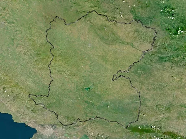 海地省中心 高分辨率卫星地图 — 图库照片