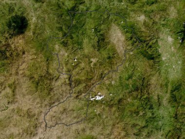 Intibuca, Honduras Departmanı. Düşük çözünürlüklü uydu haritası