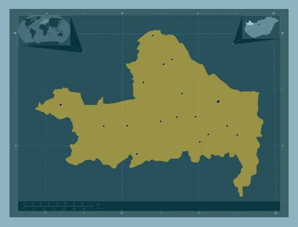 Gyor Moson Sopron Provincie Hongarije Stevige Kleurvorm Locaties Van Grote — Stockfoto