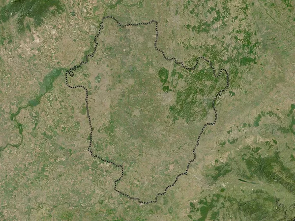 Hajdu Bihar Magyarország Kis Felbontású Műholdas Térkép — Stock Fotó