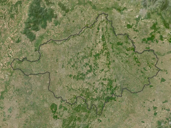 Szabolcs Szatmar Bereg Condado Hungría Mapa Satelital Baja Resolución — Foto de Stock