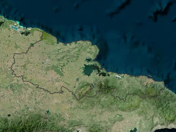 Holguin Province Cuba Carte Satellite Haute Résolution — Photo