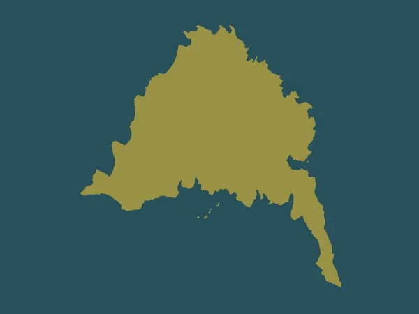 Vestfirir Regionen Island Fast Färg Form — Stockfoto