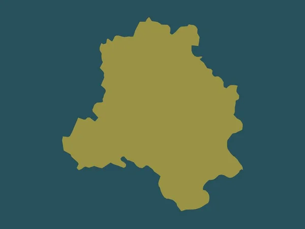 デリーの首都地域 インドの労働組合の領土 単色形状 — ストック写真
