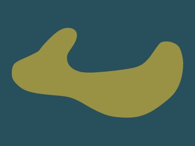 Yanam Bölgesi - Puducherry, Hindistan sendika bölgesi. Katı renk biçimi