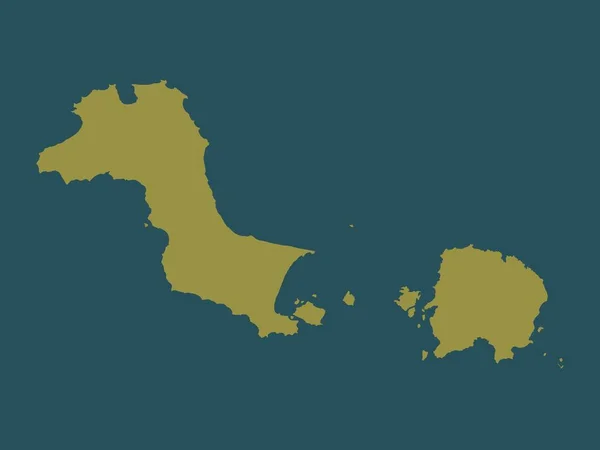 Bangka Belitung Province Indonésie Forme Couleur Unie — Photo