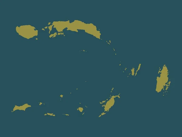 Maluku Prowincja Indonezji Solidny Kształt Koloru — Zdjęcie stockowe