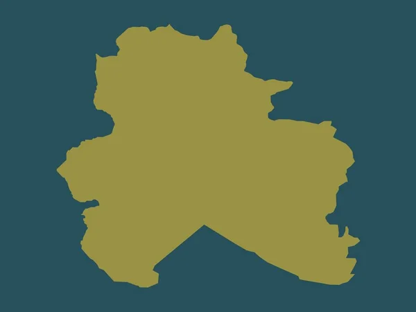 イランの北ホラサン州 単色形状 — ストック写真