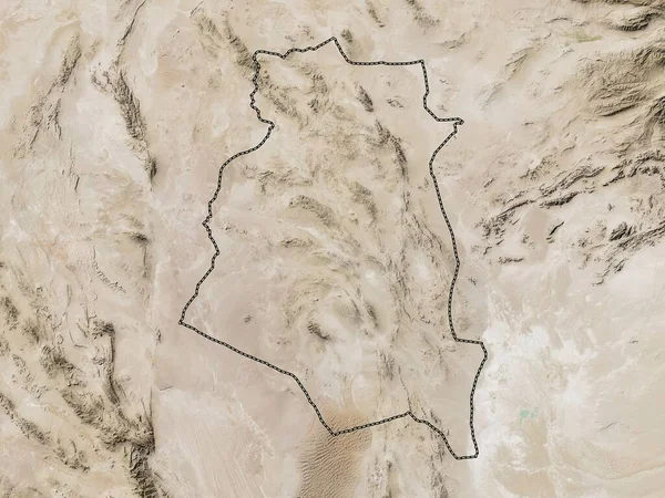 Södra Khorasan Provinsen Iran Lågupplöst Satellitkarta — Stockfoto
