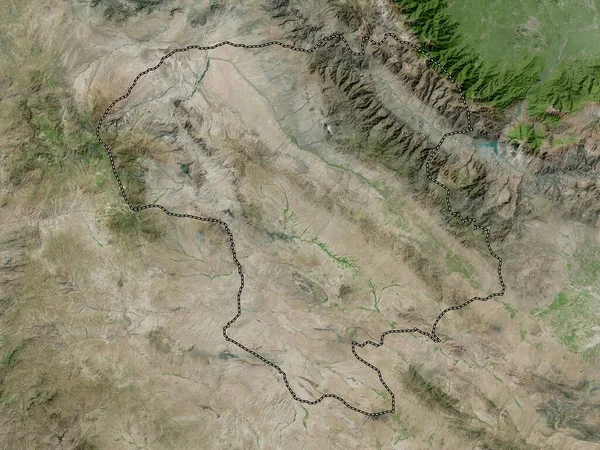 イランのザニャン州 高解像度衛星地図 — ストック写真