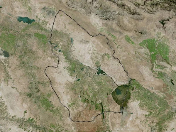 Maysan Prowincja Iraku Mapa Google Wysokiej Rozdzielczości — Zdjęcie stockowe