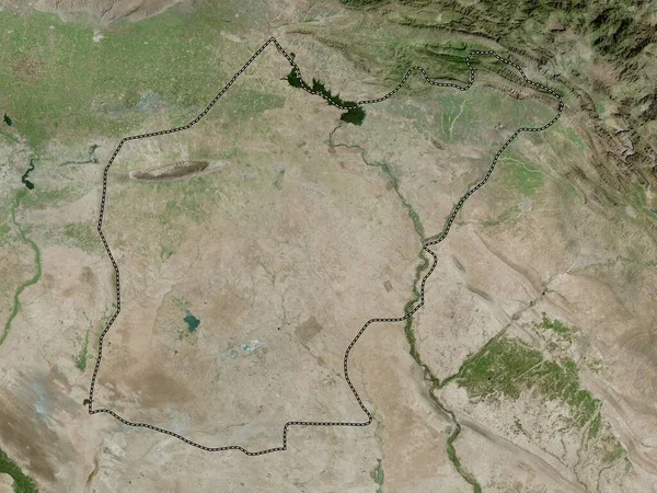 Ninawa Province Irak Carte Satellite Haute Résolution — Photo