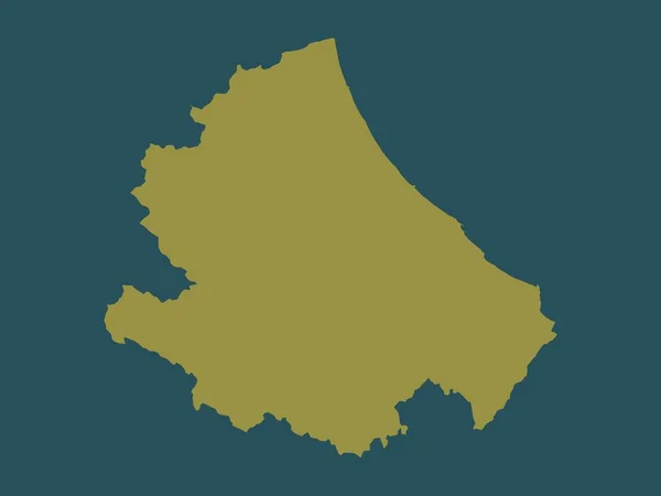 Abruzzen Region Italien Einfarbige Form — Stockfoto