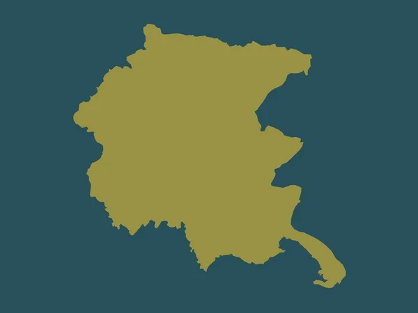 Friuli Venezia Giulia Autonomous Region Italy Solid Color Shape — Stock Photo, Image
