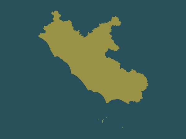 拉齐奥 意大利地区 固体颜色形状 — 图库照片
