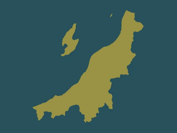 Niigata Préfecture Japon Forme Couleur Unie — Photo